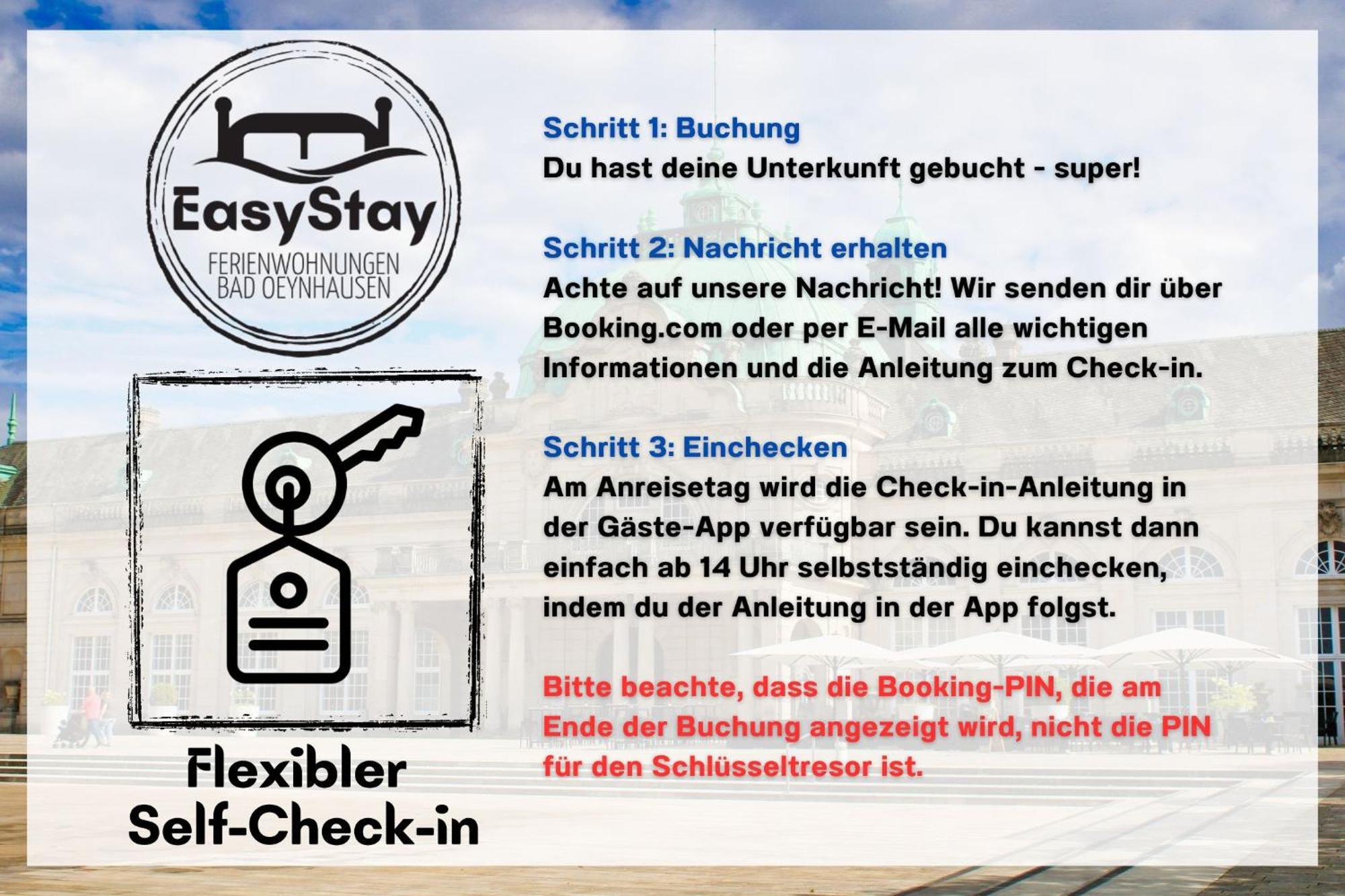 Easystay#1 Cozy Studio In Kliniknaehe, Mit Netflix,Kueche & Bad باد اوينهاوسن المظهر الخارجي الصورة